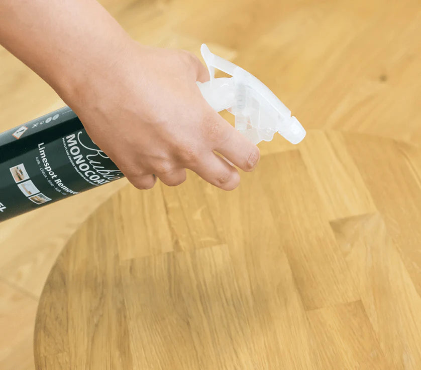Limespot Remover - removes limescale and watermarks on dining tables